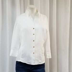David n 100% Linen Shirt